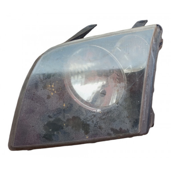 Farol Esquerdo Ecosport Mascara Negra 2003 A 2007 C Detalhe