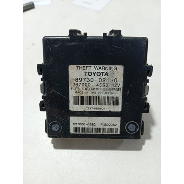 Módulo Alarme Corolla 2009 A 2014 8973002130
