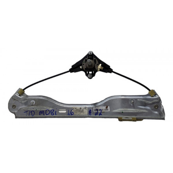 Máquina De Vidro Fiat Mobi 2016 A 22 Traseira Direita 