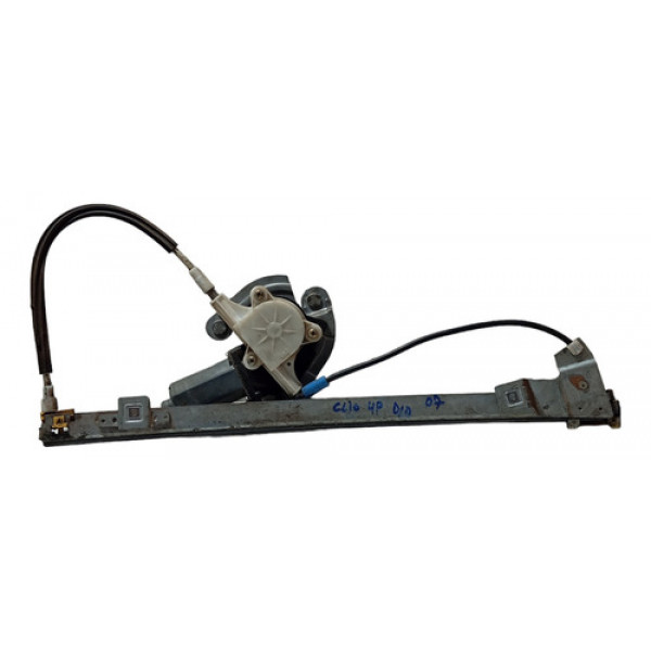 Máquina Vidro Dianteiro Direito Renault Clio 