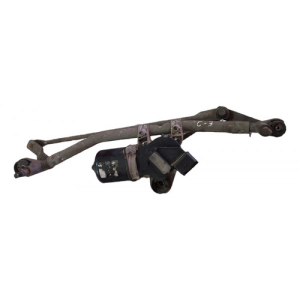 Motor Limpador Para Brisa Citroen C3 1.6 16v 2009 53630147