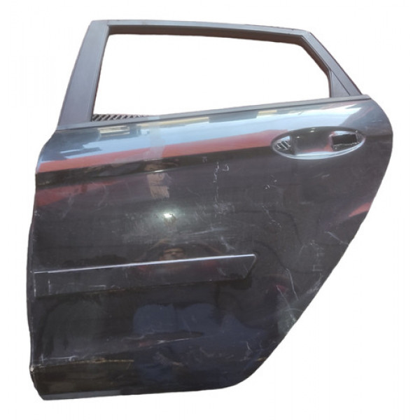 Porta Traseira Esquerda New Fiesta Hatch 2011 A 2017