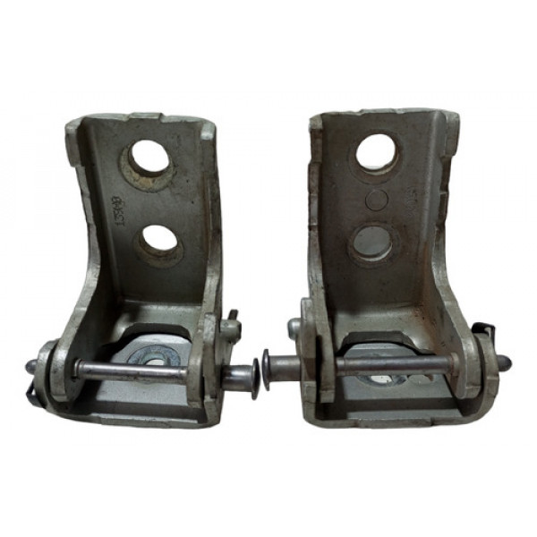 Par Dobradiça Porta Dianteira Direita Citroen C3 2003 A 2012