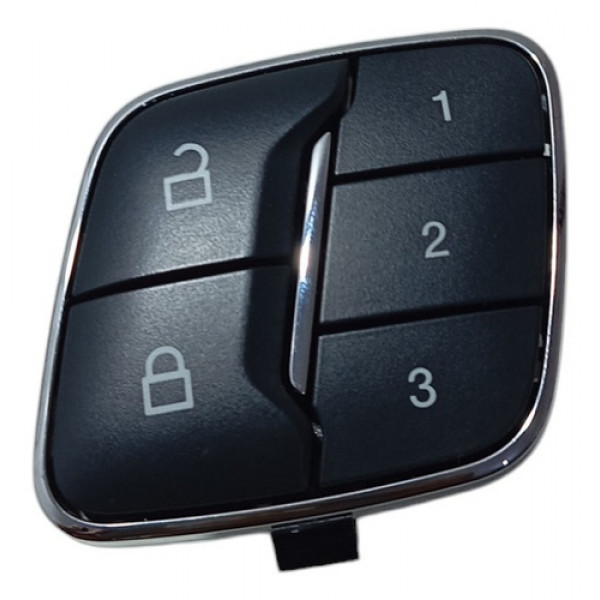 Botão Trava Porta Dianteira Esquerda Ford Fusion 2016