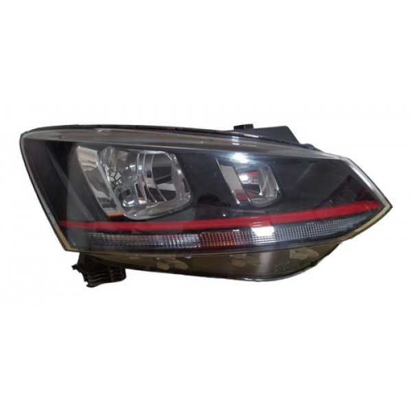 Farol Fox 2015 Lado Direito Original Com Detalhe 