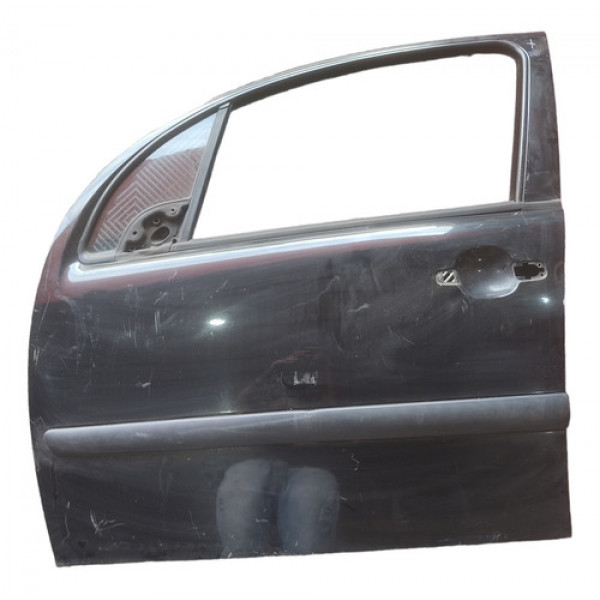 Porta Dianteira Esquerda Citroen C3 2003 A 2012 Usada