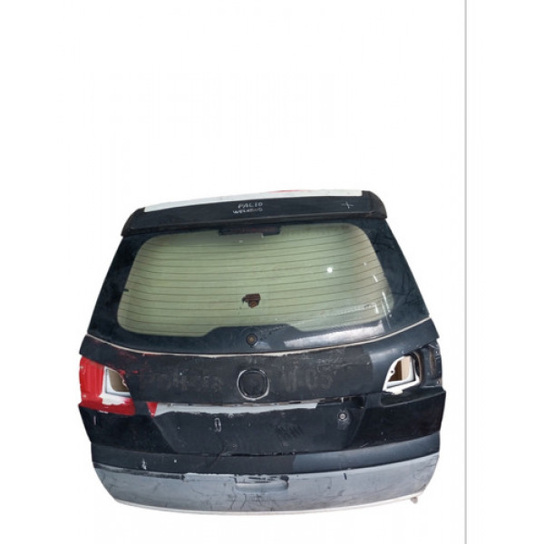 Tampa Traseira Palio Weekend 2008 Em Diante 