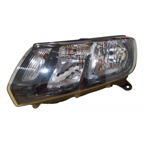 Farol Sandero Esquerdo 2014 A 2019 Com Detalhe 