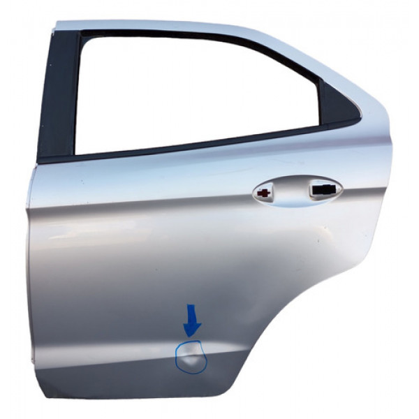 Porta Traseira Esquerda Ford Ka 2020 Com Detalhe