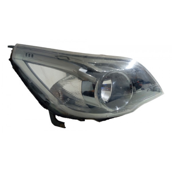 Farol Lado Esquerdo Cromomix Chevrolet Agile 2011 A 2021