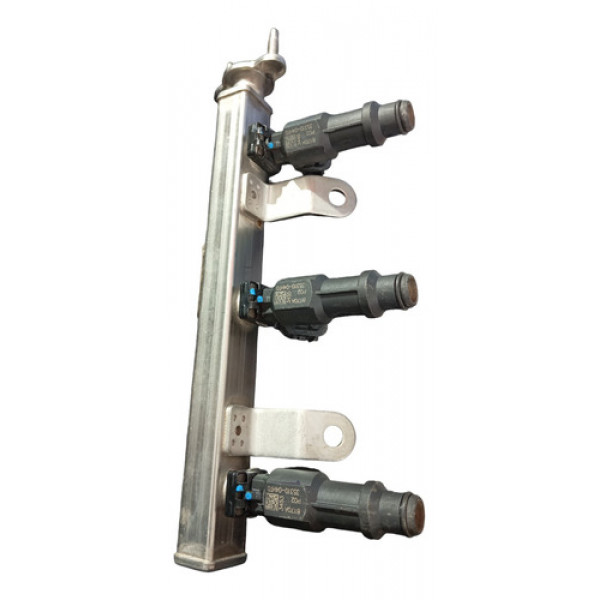 Flauta Bico Injetor Hyundai Hb20 1.0 3c 