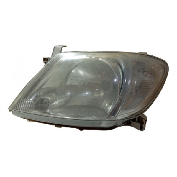 Farol Esquerdo Toyota Hillux 2001 A 2009 Com Detalhe