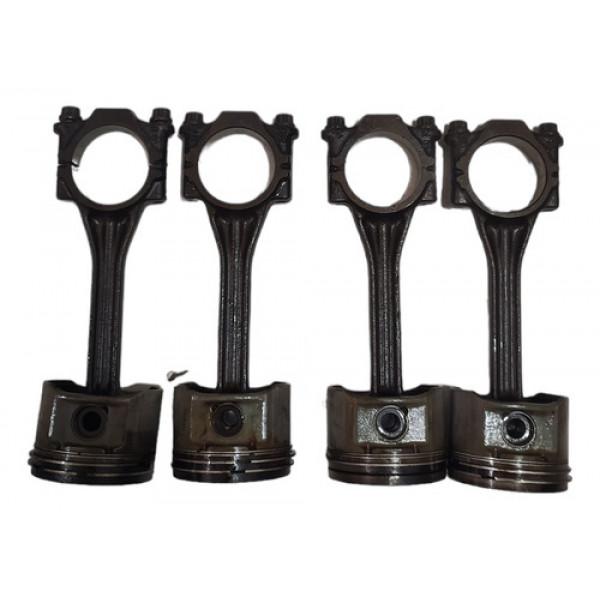 Pistao E Biela Motor At 8v