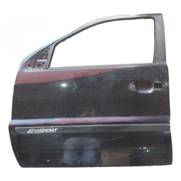 Porta Dianteira Esquerda Ecosport 2003 A 2012 Usada
