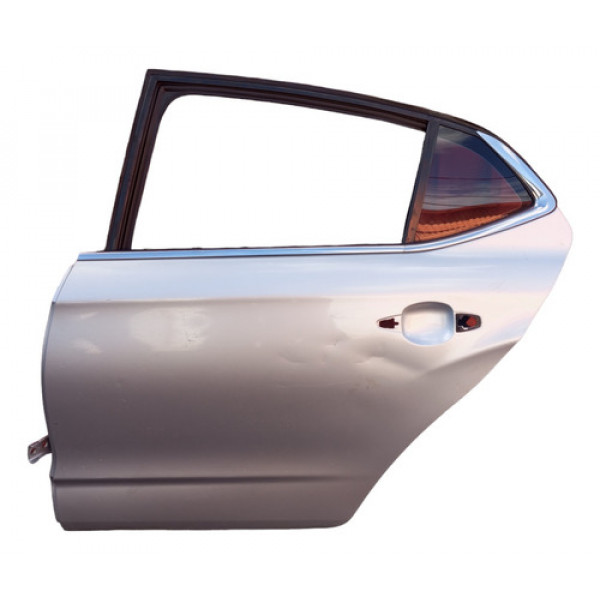 Porta Traseira Esquerda Citroen C4 Lounge 2014 A 2018