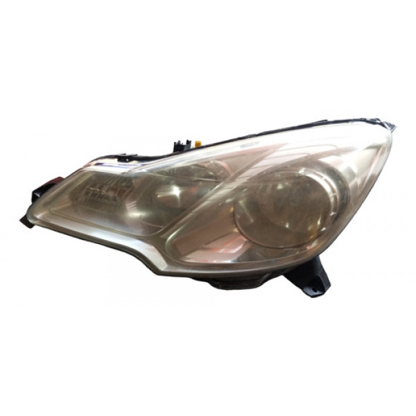 Farol Direito Citroen C3 2013 A 2019 Com Detalhe 